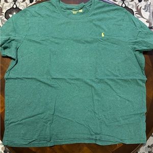Green- Polo Cotton Crew Neck Shirt 3XB